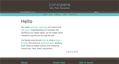Desktop Screenshot of consipere.com